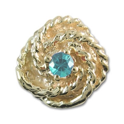 rk418 Aquamarine Bracelet Slide 
